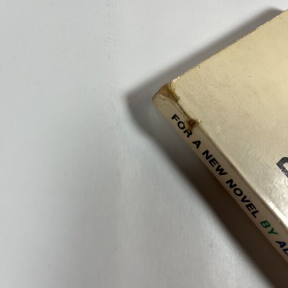 For a New Novel Essays on Fiction by Robbe Grillet 1965 Black Cat Paperback - Picture 3 of 8